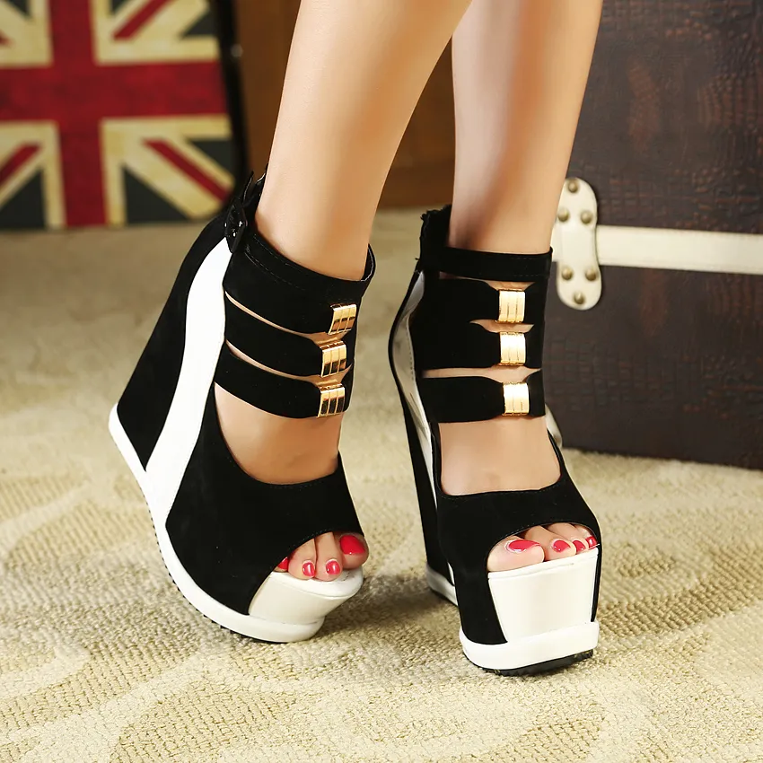 Thick deals heel wedges