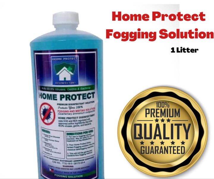 Home Protect 1liter Fog machine Disinfectant Solution Peppermint Scent