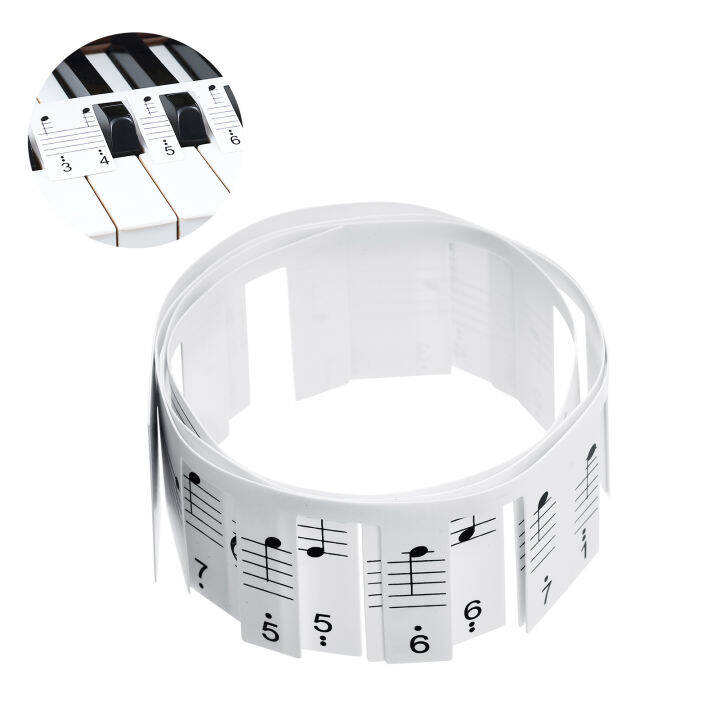 61key Piano Note Chart Nonsticking Removable Piano Keyboard Stickers