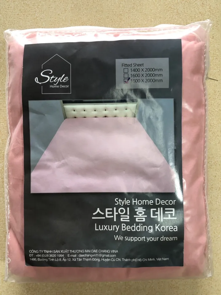 Xả Hàng - Drap Nệm Cotton Hàn Quốc Màu Trơn | Lazada.vn