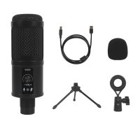 BM-65 Profession Condenser Microphone USB Plug for Laptop Computer Bracket Stand Gaming Stream Mic Live Broadcast Radio KTV