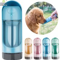 【JCHEN pet supplie】1PCPet Dog Water Bottle Feeder For Small Large Dogs Pet Product TravelDrinking Bowl Outdoor Pet Water Dispenser ซื้อทันทีเพิ่มลงในรถเข็น