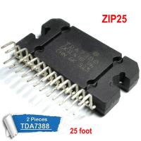 2pcs TDA7388 ZIP25 TDA7388A ZIP 7388A ZIP-25 42W quad bridge car radio amplifier new and original