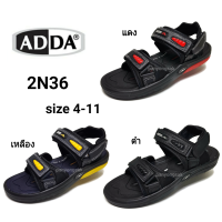 ADDA รองเท้ารัดส้น รุ่น 2N36 มีเบอร์พิเศษ เบอร์ 4-11 รองเท้า สีดำ สีแดง สีกรม รองเท้ารัดส้นลำลอง