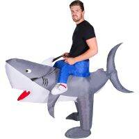 Halloween costumes Inflatable Shark Fancy Dress Costume Bodysocks