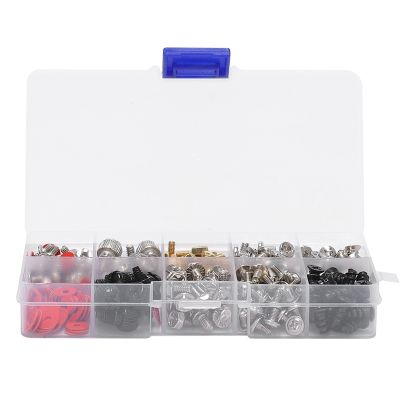 360PCS Personal Computer Screw,Pc Case Screws,Motherboard Standoffs for Hard Drive Pc Case Motherboard Fan Power Graphic