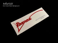 โลโก้หัวกีต้าร์ Ibanez Japan Series (Red)