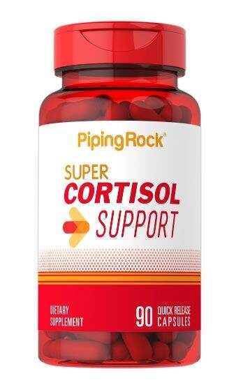 Super Cortisol Support to relax for stress & anxiety 90 Capsules by ...