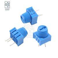 【CW】 3386P-1-103 Trimmer Potentiometer 10K Ohm with Knob 3Pin Adjustable Trimpot Resistor