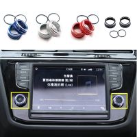 Car Audio Stereo Volume Control Knob  Cover Trim Fit For Volkswagen VW Tiguan Golf Mk7 Passat B8 Atlas T-Roc 2017 2018 2019