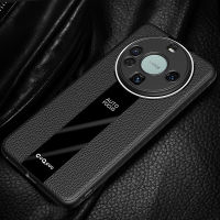 คาร์บอนไฟเบอร์สุดหรูโทรศัพท์ซิลิโคนเคสสำหรับหัวเหว่ย Mate 60 Pro,บางเฉียบป้องกันการลื่นสำหรับ Mate60 Pro + ปลอก