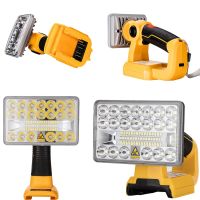 DCB182 for dewalt Lamp Work Light Flashlight Tool Light Spotlight Light For DEWALT 18W 5 inch 14.4V-20V Li-ion battery DCB200