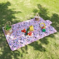 Cute Cartoon Picnic Mat Moisture Proof Pad Outdoor Mat Outdoor Outing Spring Outing Lawn Mat Portable Picnic Blanket Floor Mat