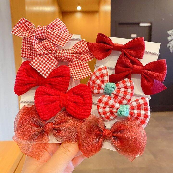 10pcs-set-big-bow-flower-elastic-hairbands-children-girls-sweet-hair-ties-fashion-headbands-hair-accessories-rubber-band-for-kid