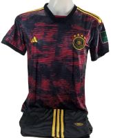 เสื้อกีฬาฟุตบอลผู้ใหญ่ทีมชาติเยอรมันนี/ GERMANY de Futebol) (ชุดเยือน) ชุด WORLD CUP 2022  ราคาถูก