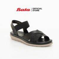 Bata Comfit Womens Comfort Sandals รองเท้าเพื่อสุขภาพแบบรัดส้นสำหรับผู้หญิง รุ่น Corine สีดำ 6616622