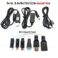 USB 5Pin ขนาดเล็กชนิด C 5V เป็นไฟฟ้ากระแสตรง5V 9V 12V 12.6V 8.4V Usb ชนิด C ตัวผู้เพิ่มกำลังไฟสำหรับ U26อะแดปเตอร์ตัวต่อตัวแปลง