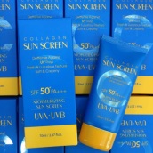 HCMKEM CHỐNG NẮNG 3W CLINIC COLLAGEN SUN SCREEN SPF50+ PA+++ MÀU XANH