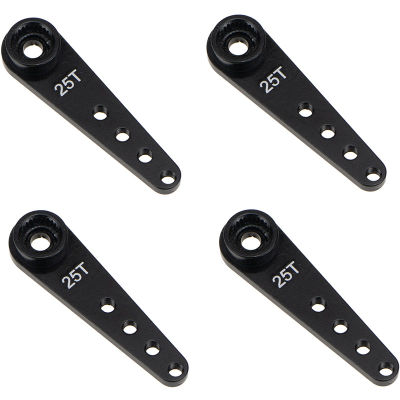 4PCS 37Mm 25T Metal Extension Steering Servo Arm Horn for RC Car Crawler Parts