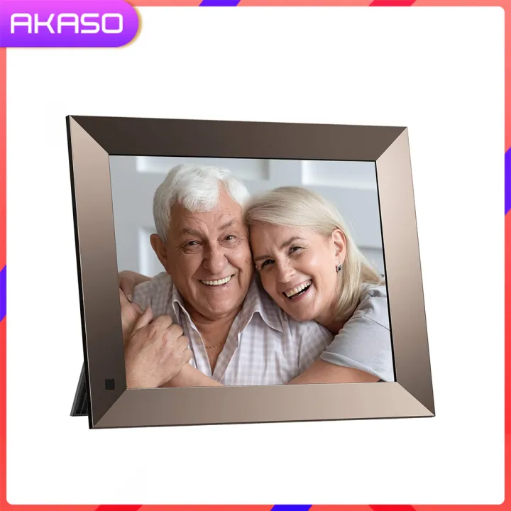 Dragon Touch 10 Inch WiFi Digital Picture Frame,Adjustable