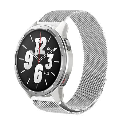 ∋ Bransoletki z pętlą magnetyczną do zegarka Xiaomi S1 Active S2 inteligentny pasek do zegarka z metalowym paskiem do zegarka Xiaomi Mi Sport kolor 2