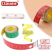 1.5M/60in Soft Tape Measure Tailors Tape with Snap Fasteners Body Measuring Double-sided Ruler For Needlework Sewing Tool