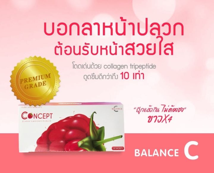 อาหารเสริม-balance-c-blc-คอลลาเจนที่มีโมเลกุลเล็กที่สุด-ดูดซึมดีกว่า-collagen-peptide-ทั่วไป-มากกว่า-10-เท่า