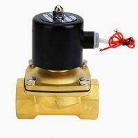 Electric Solenoid Magnetic Valve Normally Closed Brass For Water Control DN8-50 AC220V DC24V DC12V AC110V AC380V Valves