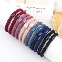 【CW】 10Pcs/Set Elastic Hair Bands Headband Scrunchie Rope Rubber Band Fashion Accessories Ponytail Holder