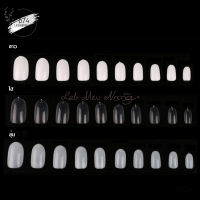 เล็บปลอม pvc ทรงโค้งสั้น (B74)