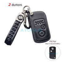 HushdgLeather Car Key Case สมาร์ท Keyless รีโมทคอนล Protector ผิวสำหรับ Honda Inspire Civic Accord CR-V Zest Life Edex Streamkouh