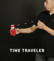 TIME TRAVELER Close Up Magic Tricks ลงนามในโค้ก Can Street Magic Props Mentalism Illusions นักมายากลของเล่นบาร์ Gimmick