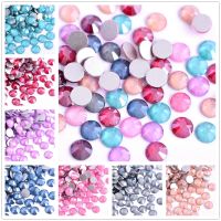 【CW】 Mocha Rose/Siam/Purple/Blue Crystal 3D Glitter Non Thermal Repair Rhinestone Clothing Accessories Phone Case Nail Art