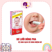 Rơ lưỡi cho bé Đông Fa siêu rẻ, tưa lưỡi vệ sinh trọn gói đồ sơ sinh