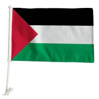 New Palestine car flag 30x45cm Palestinian window flag 12x18inch bearer standard-bearer waving flags