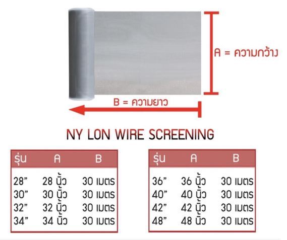 ตรานกเพนกวิน-มุ้งใยสังเคราะห์-ยกม้วน-สีขาว-ยาว-30-เมตร-มุ้งลวดใยสังเคราะห์-มุ้งลวดไนล่อน-มุ้งกันยุง-มีครบทุกขนาด