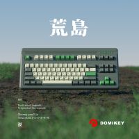 【City of Angels】 Domikey Desert Island Cherry Profile Hiragana ญี่ปุ่น Keycaps สำหรับแป้นพิมพ์เครื่องกล Double Triple S【City of Angels】 【City of Angels】 Keycap GK64 61