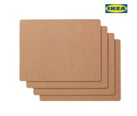 IKEA แผ่นรองจาน AVSKILD (4 แผ่น/ 42x32 ซม.)