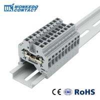 10Pcs 281-101ฤดูใบไม้ผลิกรงเชื่อมต่อ2-Conductor 281 101ปลั๊ก4 Mm² Clamp Wire Connector Din Rail Terminal Block