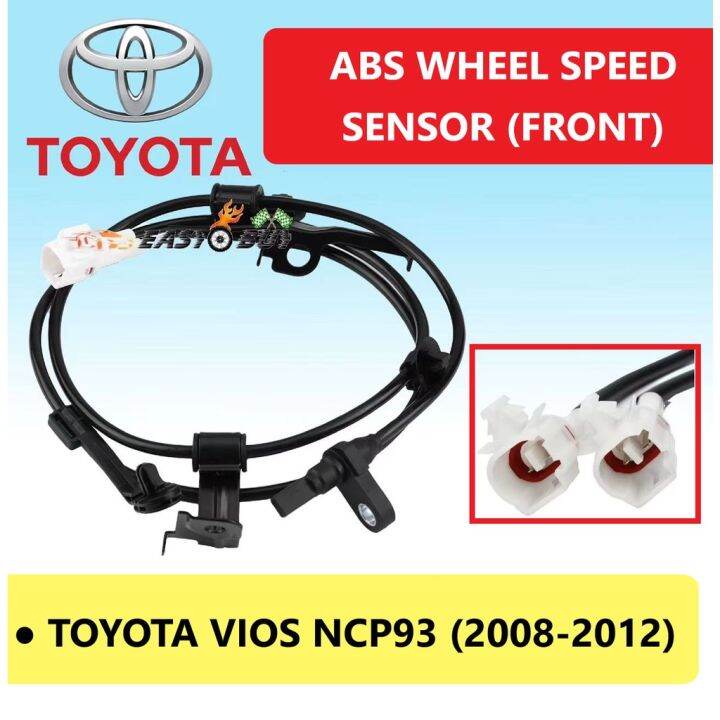 ORIGINAL TOYOTA ABS WHEEL SPEED SENSOR TOYOTA VIOS NCP93 (20082012