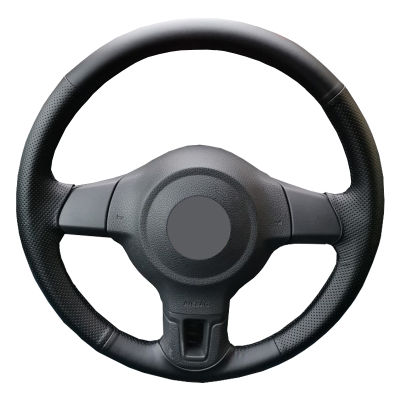 Car Steering wheel braid for Volkswagen VW Golf 6 Mk6 Polo MK5 2010-2013Custom made auto Fiber leather steering wheel cover