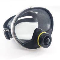 ?Hot Sale! Pacific Rubber Diving Mask แปซิฟิค  แว่นดำน้ำ แว่นตาดำน้ำ ตื้น เลนส์กระจก (สีดำ) สุดคุ้ม