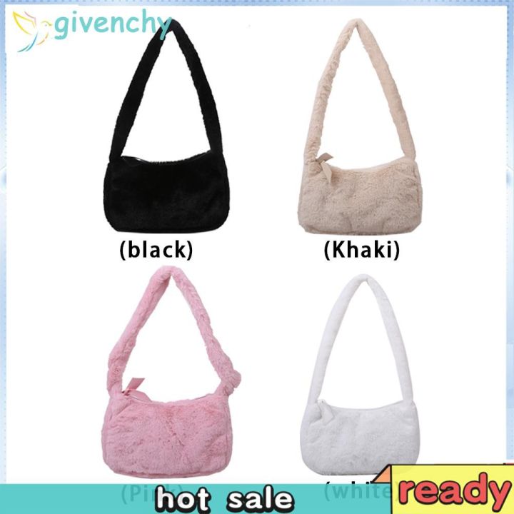 portable-shoulder-handbags-r-women-solid-color-plush-underarm-bag-purse