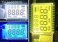 ◕ 22PIN 4-Digits Segment LCD Panel 3.3V White/Blue/Yellow Green/Grey Backlight Gas Concentration Screen