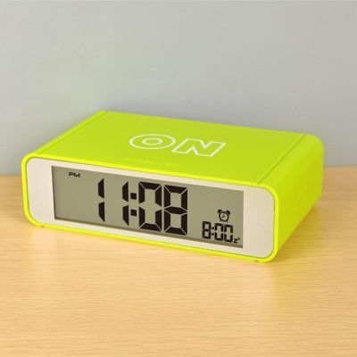 【Worth-Buy】 นาฬิกาข้างหัวเตียงปลุกด้วยสัมผัสนาฬิกาตั้งโต๊ะ Jam Tangan Elektronik เลื่อนปลุกนาฬิกาปลุกดิจิตอล Led อัจฉริยะ