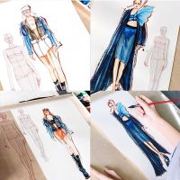 ▲✾ [NANA] Fashion Drawing Ruler Set Figure Drawing Template for Fashion Design Sketch