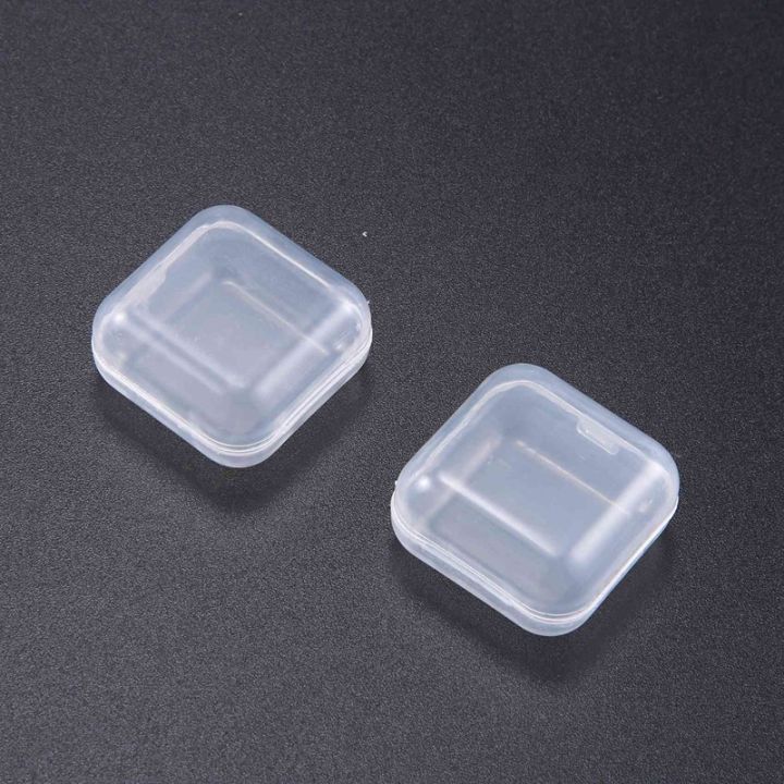 24pcs-small-clear-plastic-beads-storage-containers-box-with-hinged-lid-for-storage-of-small-items-crafts-hardware