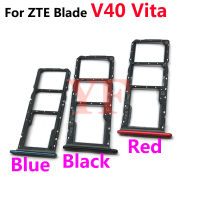 Untuk V40 ZTE เบลด Vita V30 Vita V20สมาร์ท V10 Vita Kad สล็อตซิม Pemgang Dulang Pembaca Kad Sim Socket Penggantian Bahagian