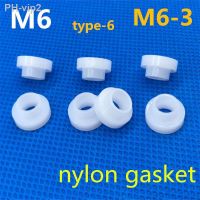 ✖❐✕ T-type plastic washer M6 nylon screw gasket transistor insulation thread protector the step gasket seal groove