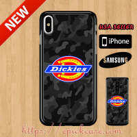 Fashion Dickies Black Camo Phone Case for Apple IPhone 14 13 12 Mini Pro Max 11 XS Max XR 6 7 8 S Plus Samsung S20 Ultra Note 10 9 8 Huawei P40 Pro P30 P20 Mate 20 30 Case Cover